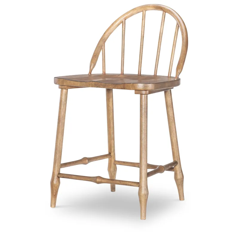 Vintage Market Windsor Counter Height Chair - Barnwood CLH4010-745