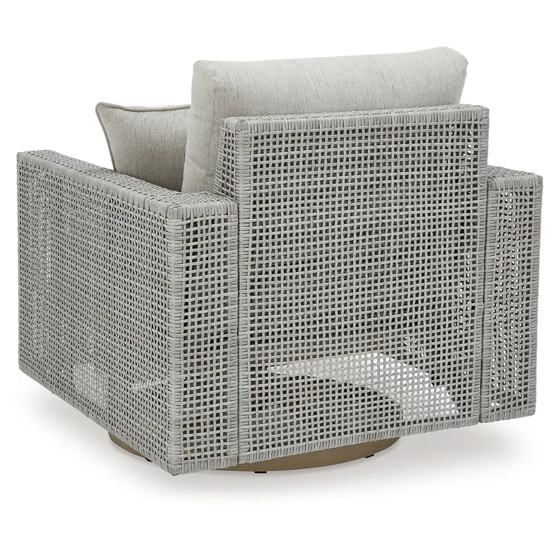 Seton Creek Outdoor Swivel Lounge with Cushion