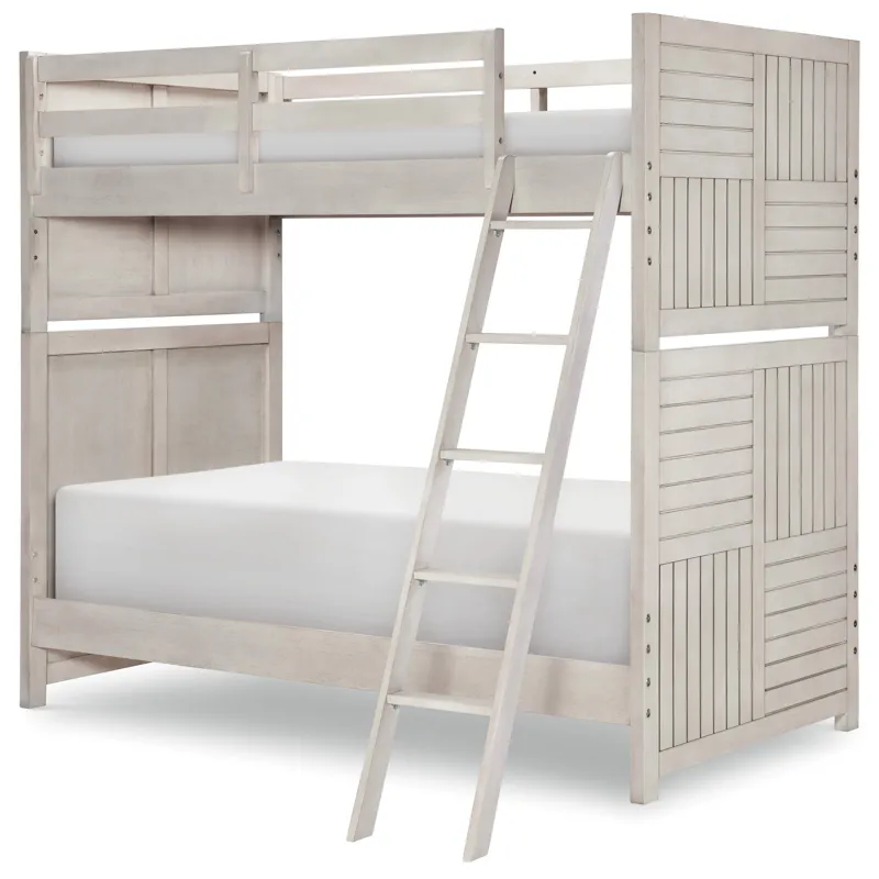Summer Camp Twin Over Twin Bunk Bed - Stone Path 
