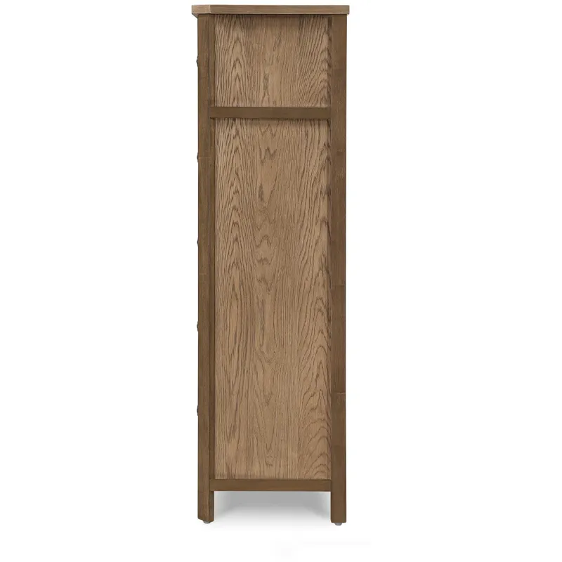 Sun Haven 6-Drawer Chest - Walnut and Oak Finish