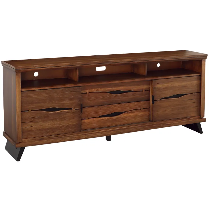 Live Edge Rustic 80" TV Console