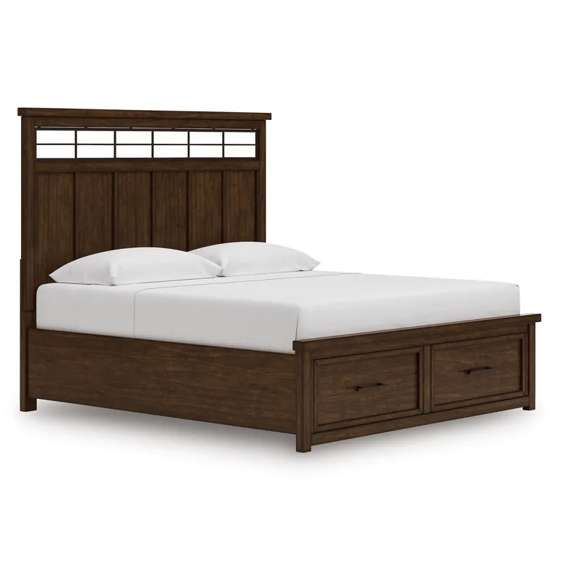 Taffenbrook King Panel Storage Bed