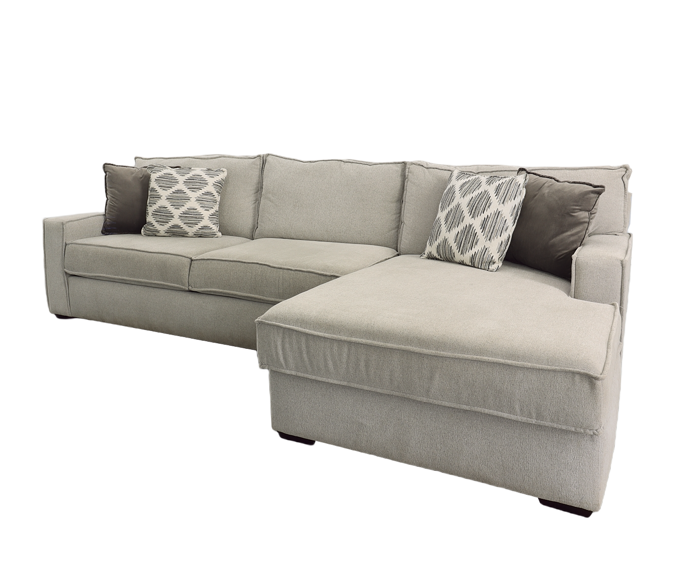 Lyndon 2 PC Sectional 8L0006+23 by England Furniture at Old Brick