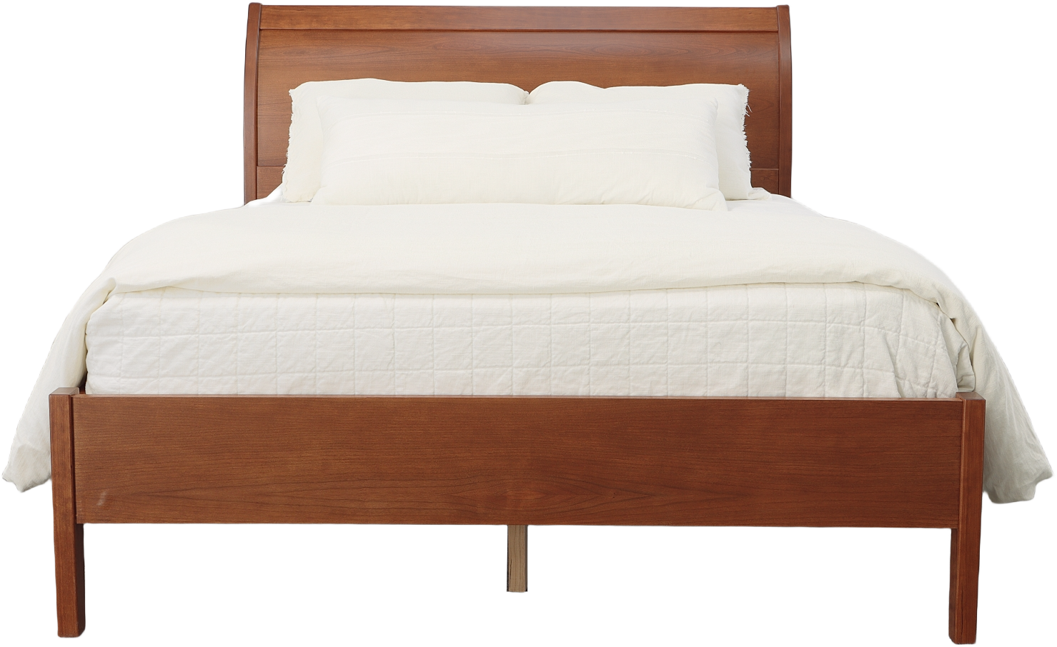 Cascade Queen Sleigh Bed with Low Footboard WL14QHDLFRAIL by Thors