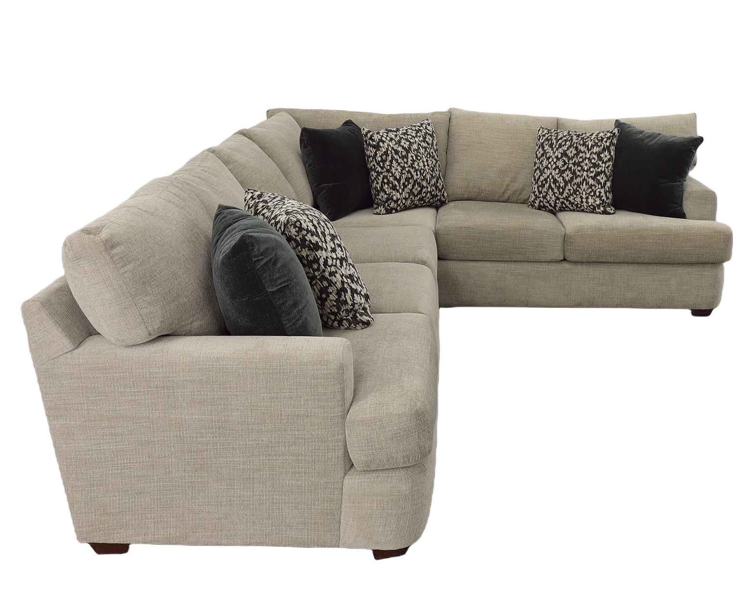 Haynes 2 PC Sectional K18400LS+RCRNS by Klaussner at Old Brick Furniture & Mattress Co.