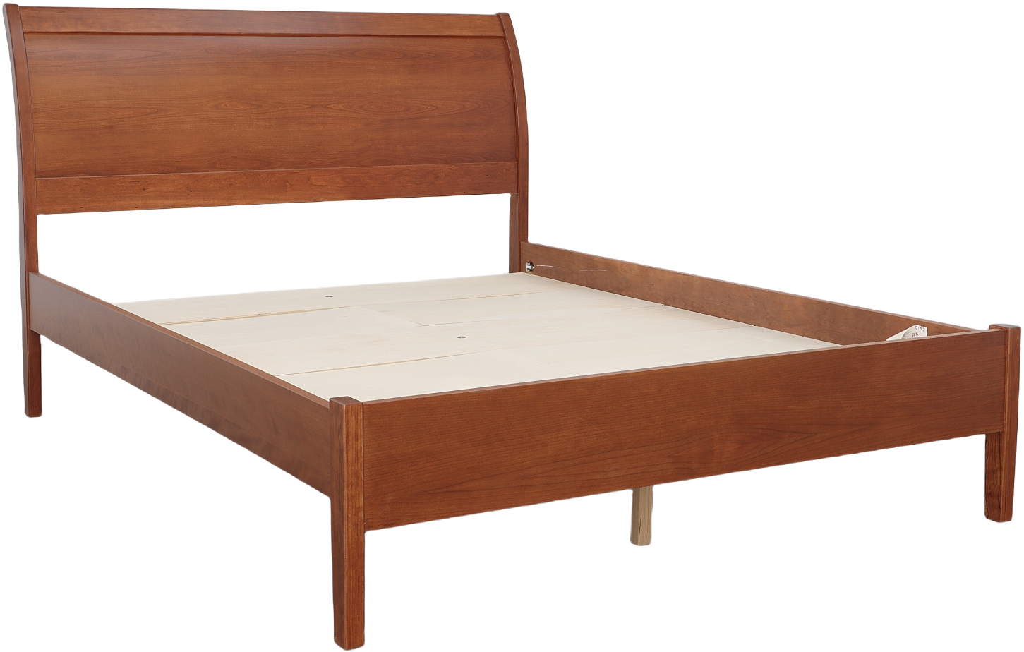 Cascade Queen Sleigh Bed with Low Footboard WL14QHDLFRAIL by Thors