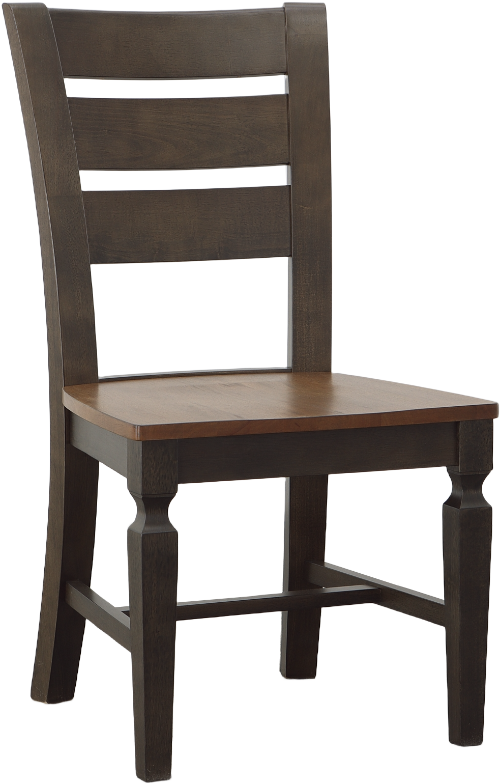 5 PC Dining Set in Hickory & Coal - Thumbnail 3