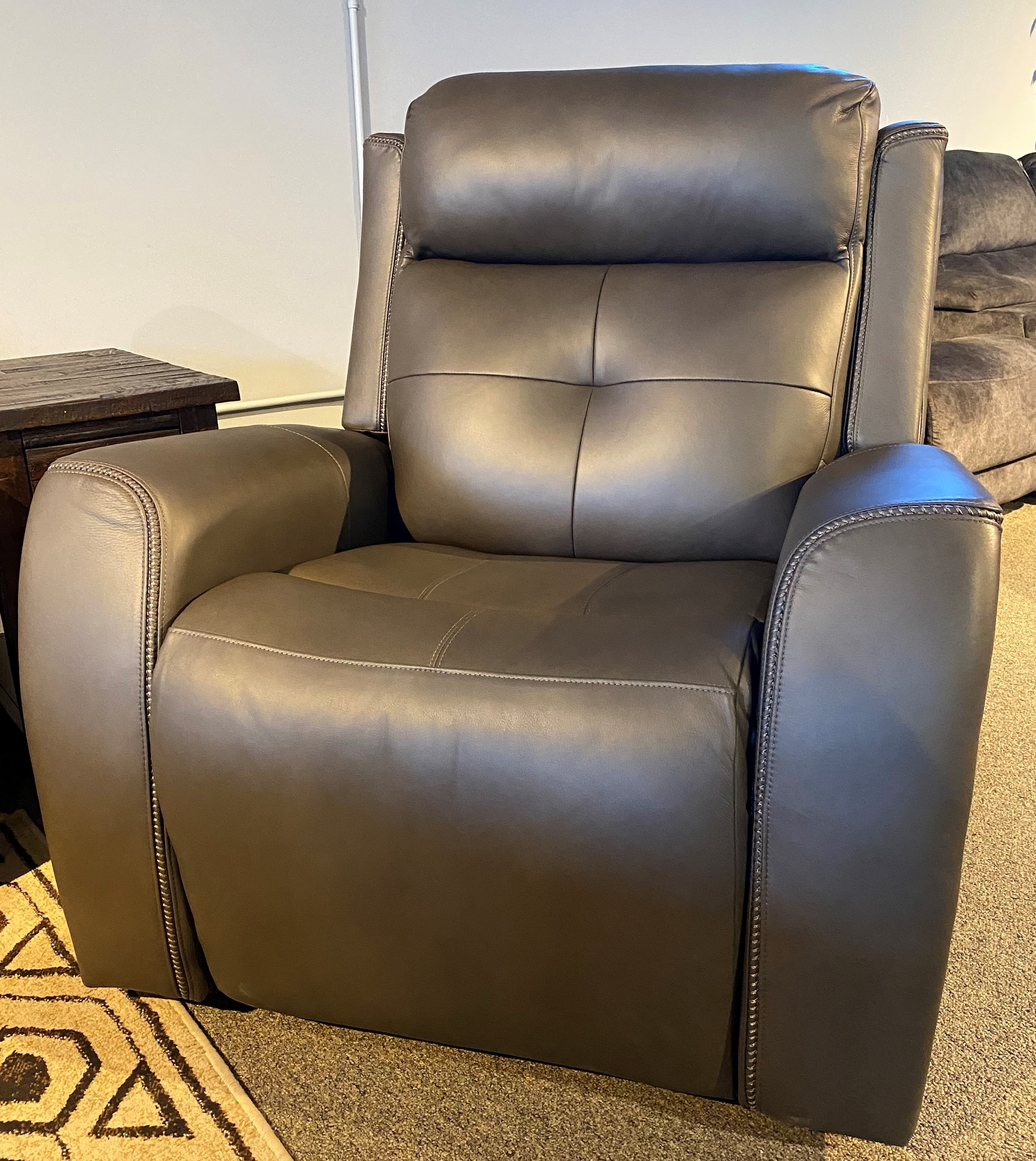 Everest Glider Recliner by hirock home 843292 Old Brick Furniture