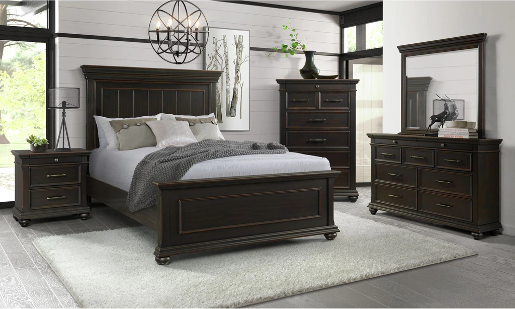 Elements International Slater Nightstand - Thumbnail 4
