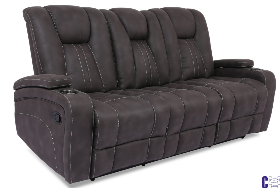 Reclining Sofa - Granite - Thumbnail 3