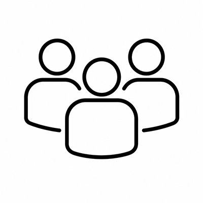 Group of people icon