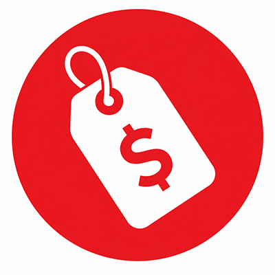 Sales tag icon