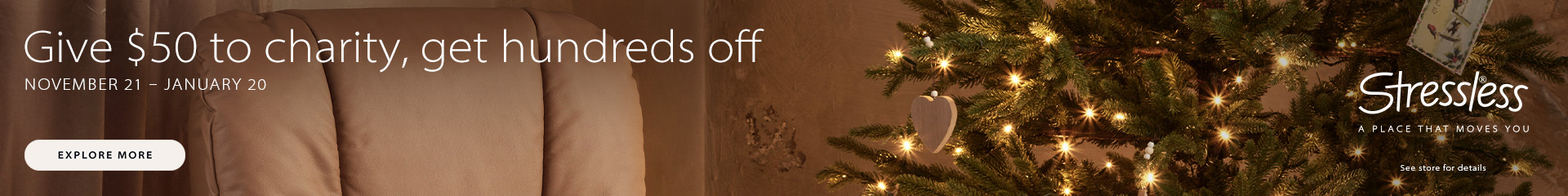 Stressless promo banner