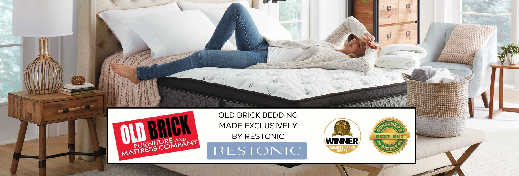 Restonic Landing Page x2