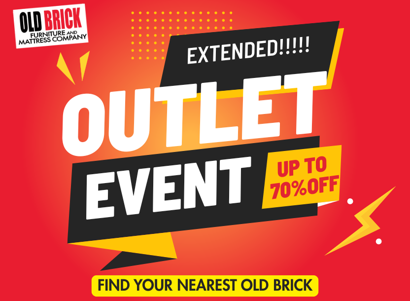 Outlet Event Extended! Up to 70% Off