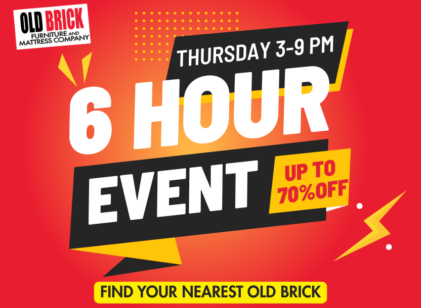 6 Hour Event! Up to 70% Off