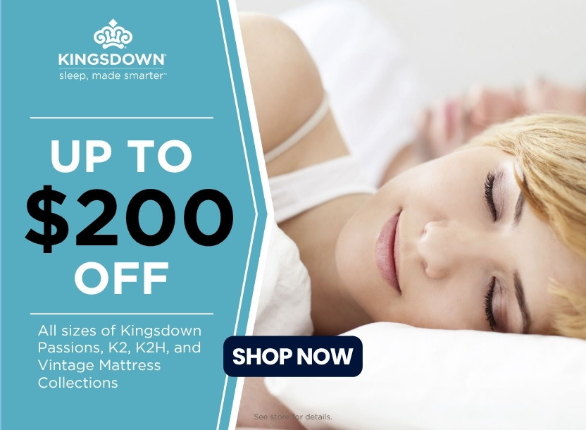 Kingsdown 4th of July Sale - Save up to $200 off! 