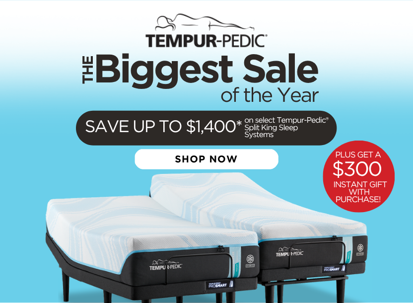 Tempur Pedic Labor Day Event - Save up to $1400! 