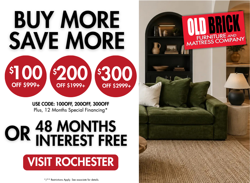 Buy More - Save More! Save up to $300 off