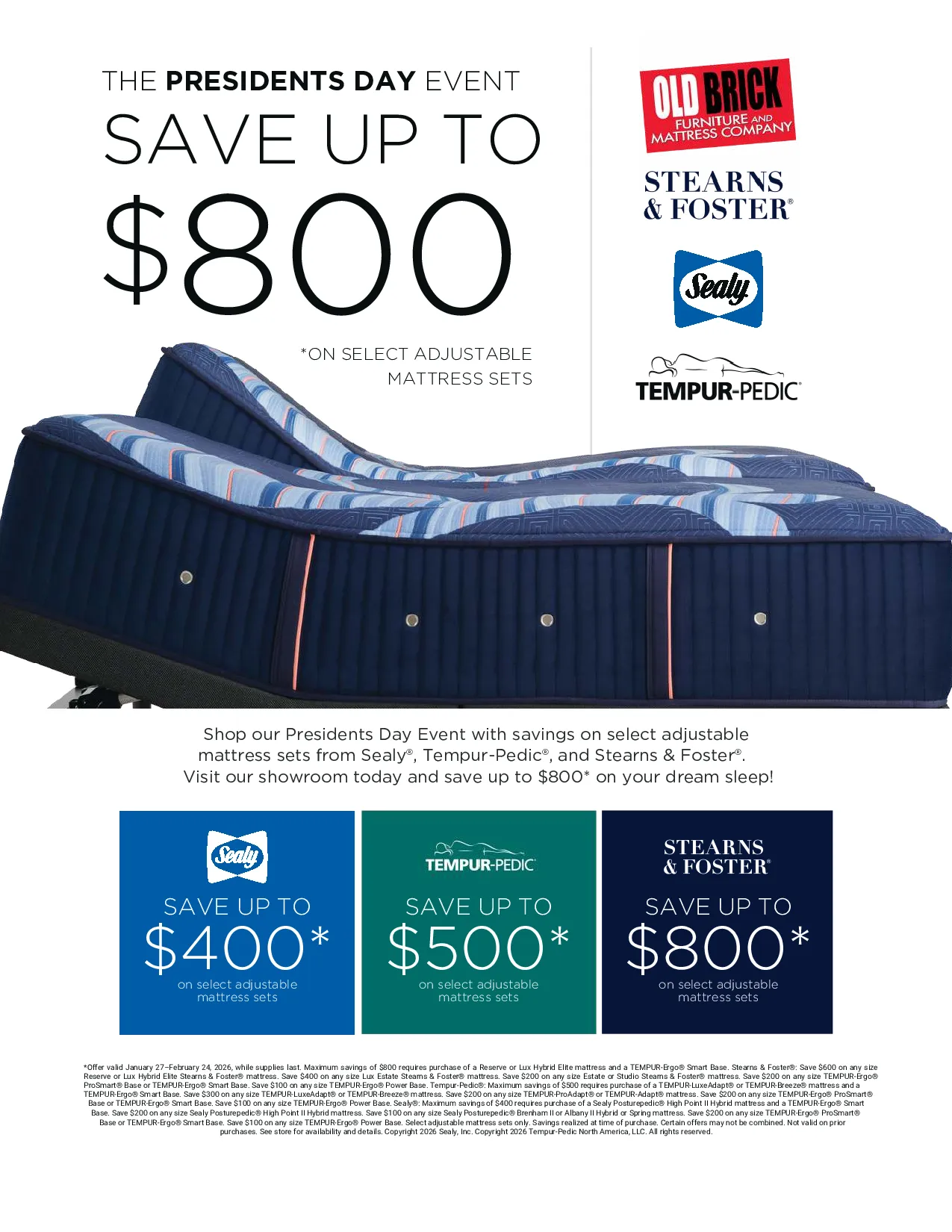 TSI Presidents Day Special