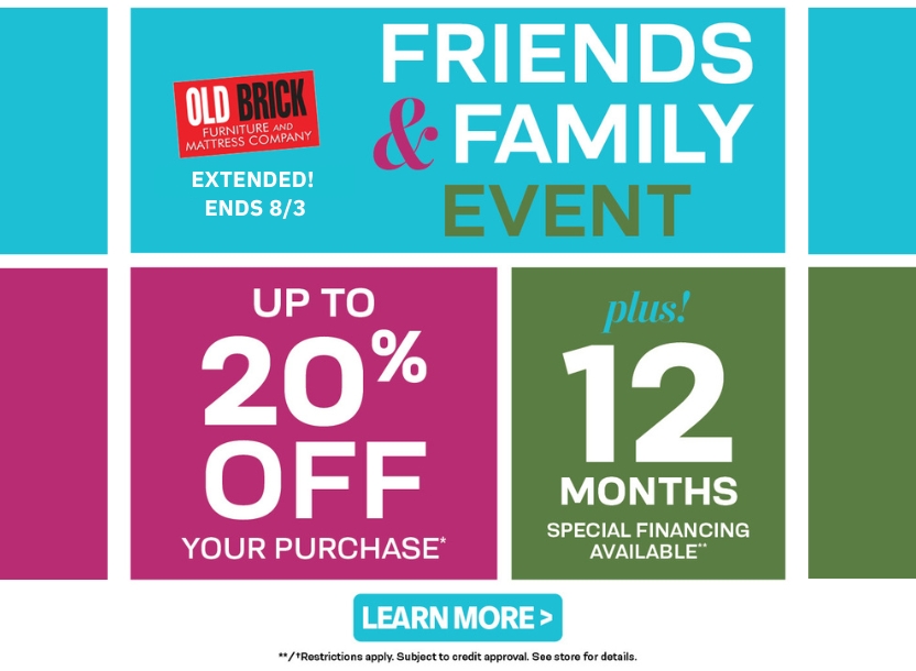 Friends and Family Event