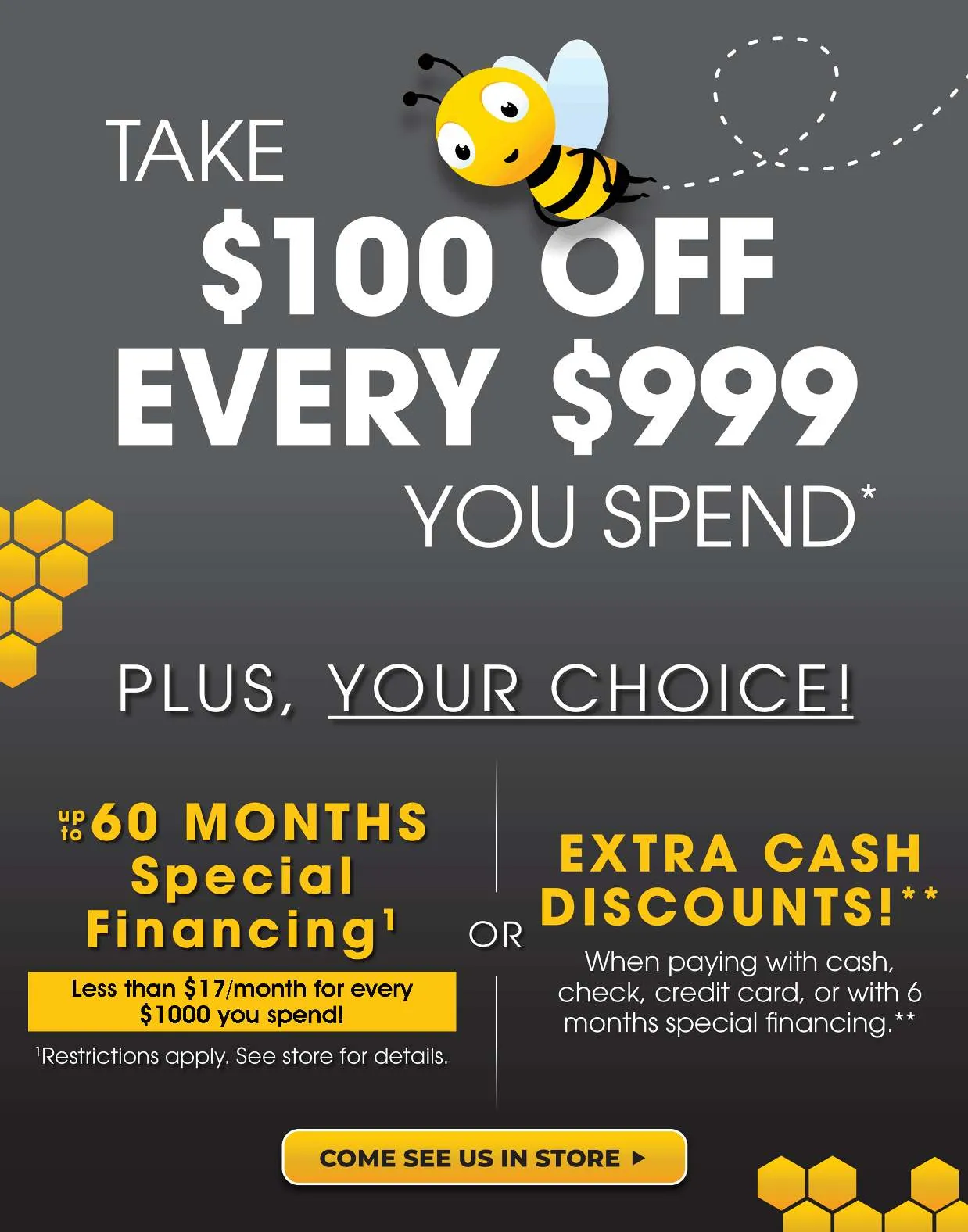 2026 April Sping Sale Bonus Bucks Web special v2