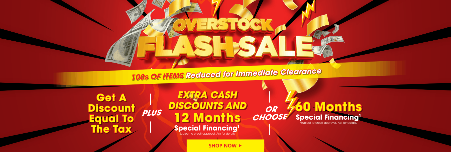 2026 June Overstock Flash Sale