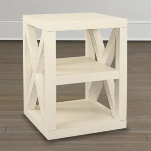 AXIS WHITE END TABLE