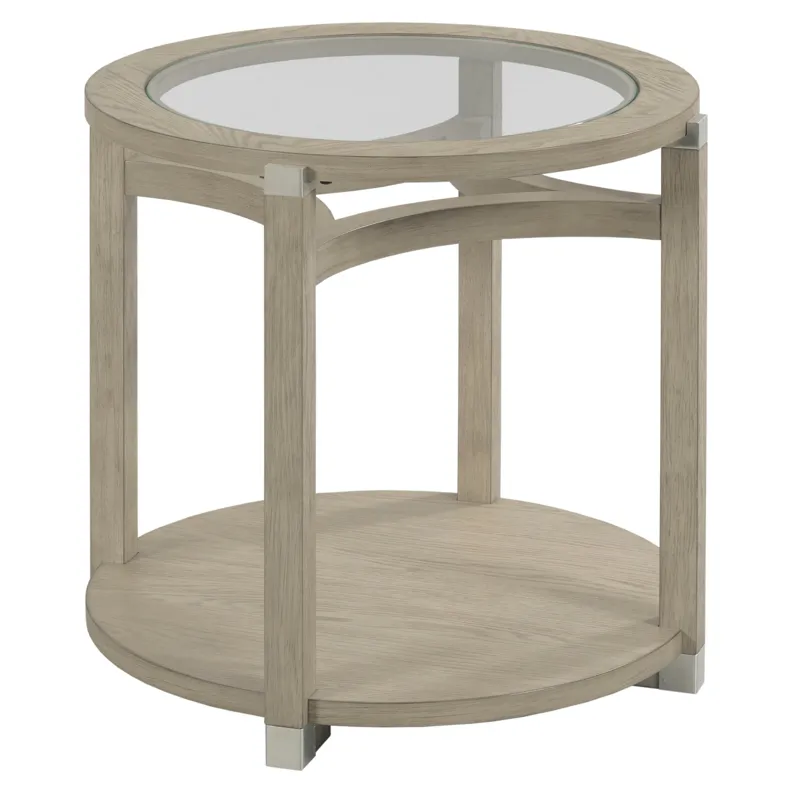 Solstice Round End Table