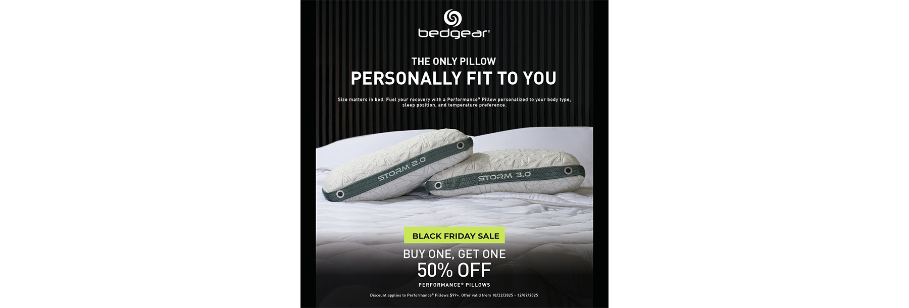 Bedgear Black Friday 2025