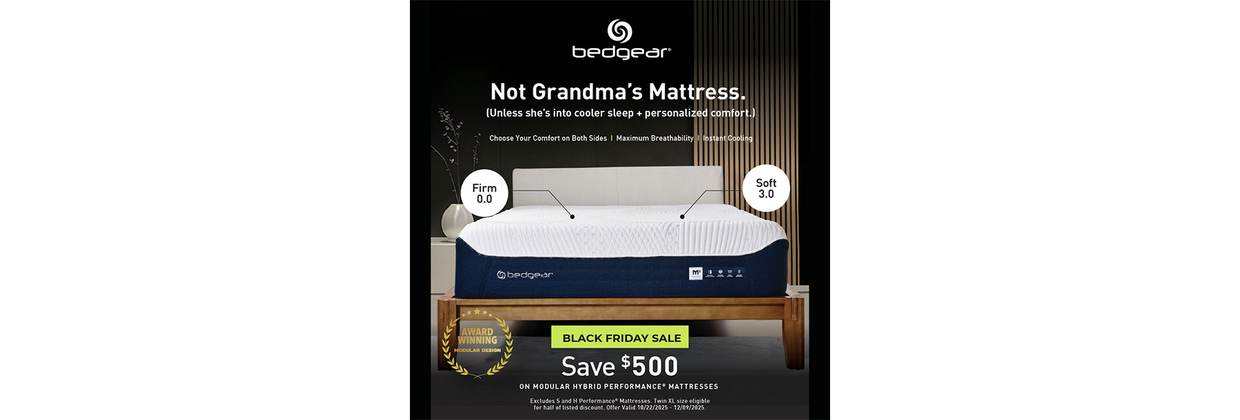 Bedgear Black Friday 2025