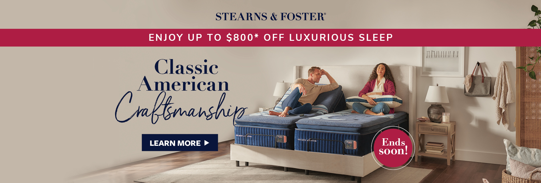 Stearns & Foster Presidents Day