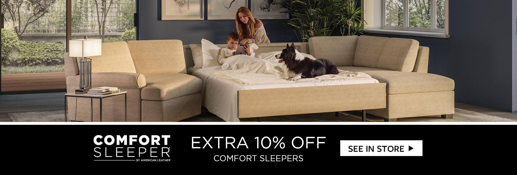 American Leather Sleeper Sofa
