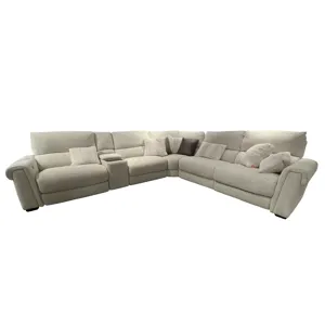 6 Piece Sectional Milan Oyster