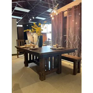 Amish Built Trestle Table