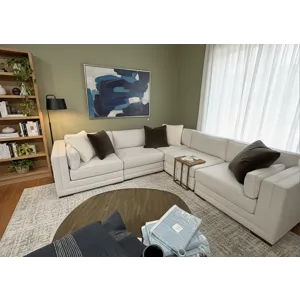 Large Sectional and Ottoman