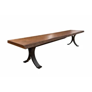 Live Edge Bench- Solid Rustic Cherry