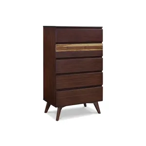 Azara Five Drawer Chest - Sable