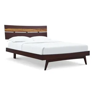 Azara King Platform Bed - Sable