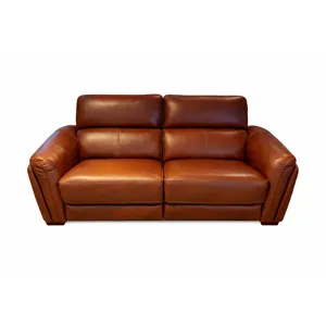 HTL Leather Power Reclining Loveseat 