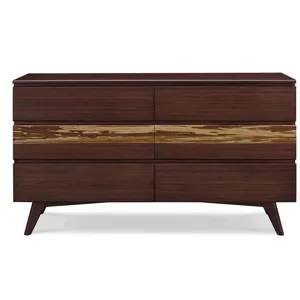 Azara Six Drw Dresser - Sable