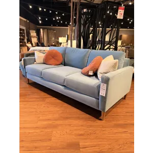 Baby Blue Sofa
