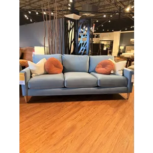 Baby Blue Sofa