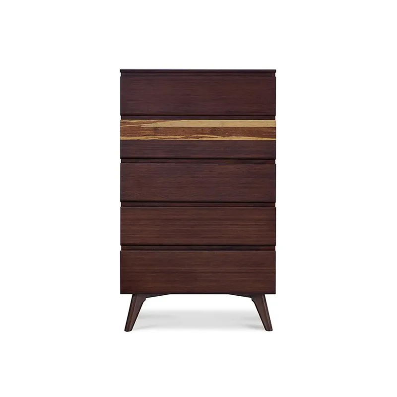 Azara Five Drawer Chest - Sable