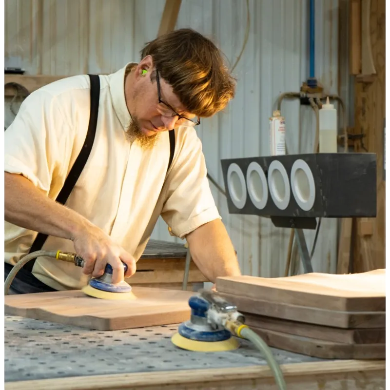 6 Drawer Dresser and Mirror - Solid Maple Amish 