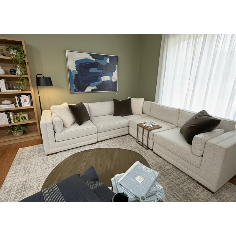 Large Sectional and Ottoman