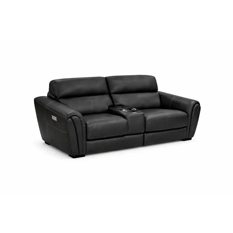 Aedon Console Loveseat Recliner Power w/ Power Headrest & Power Lumbar