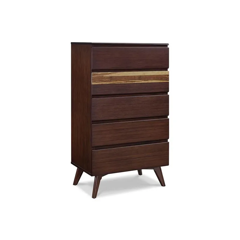 Azara Five Drawer Chest - Sable