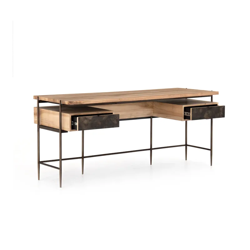 Miguel Desk - Bleached Walnut