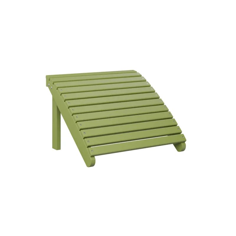 175-Stationary-Adirondack-Footstool-Poly-Kiwi-Green-Kiwi-Green